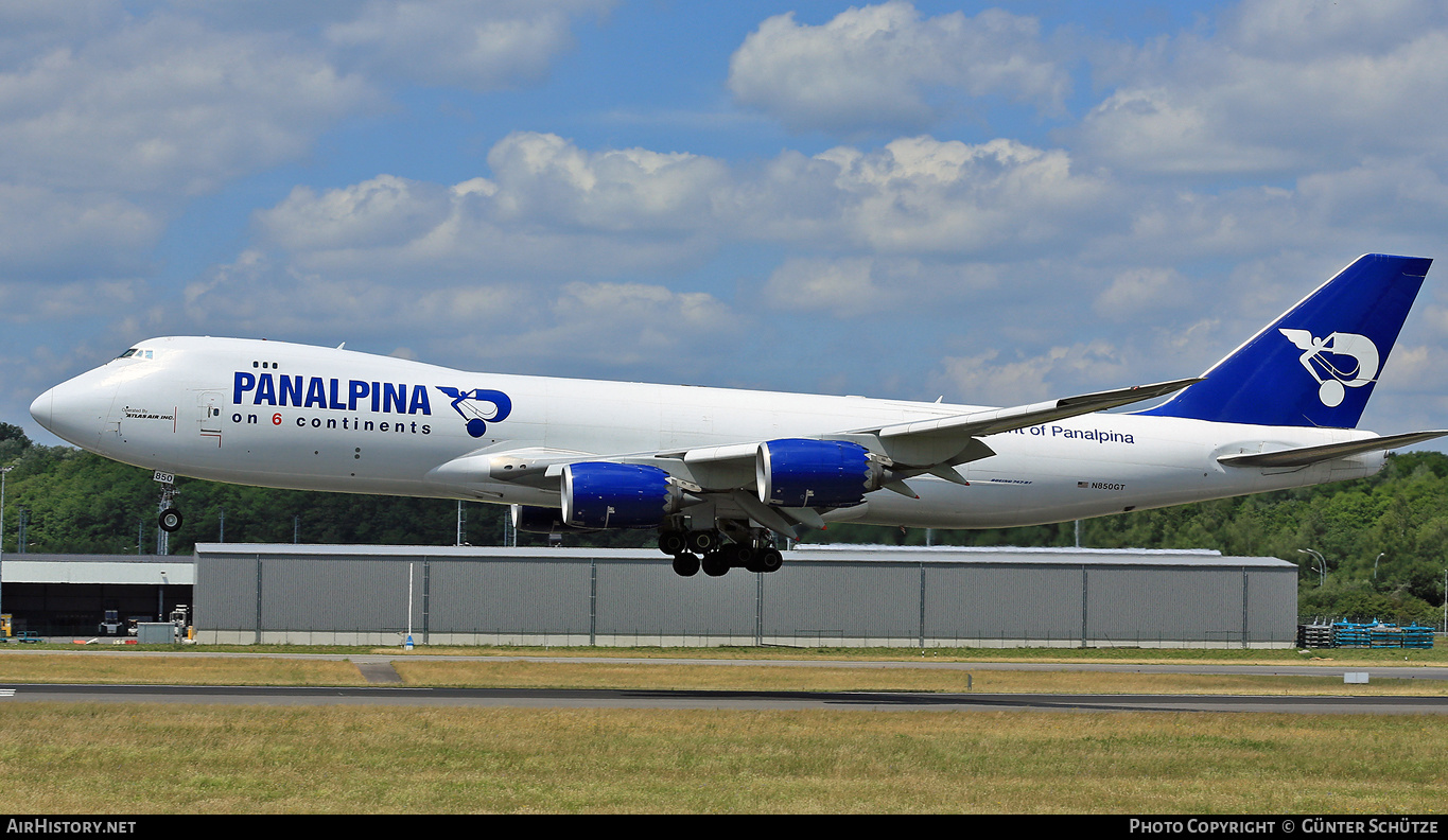 Aircraft Photo of N850GT | Boeing 747-87UF/SCD | Panalpina Welttransport | AirHistory.net #267509