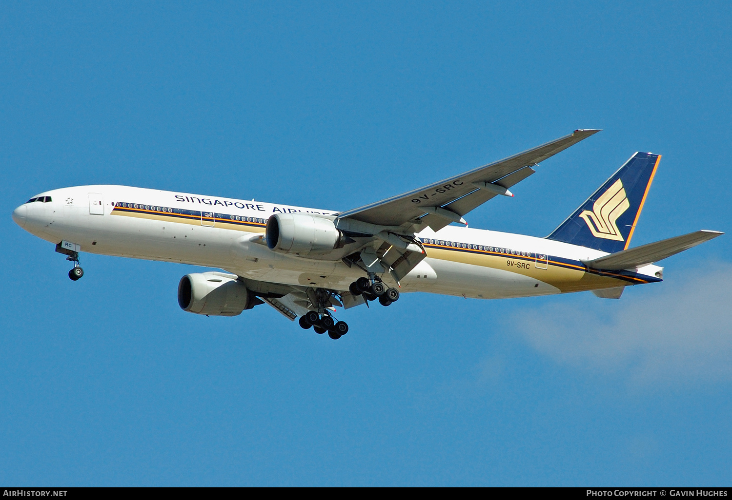 Aircraft Photo of 9V-SRC | Boeing 777-212/ER | Singapore Airlines | AirHistory.net #267517