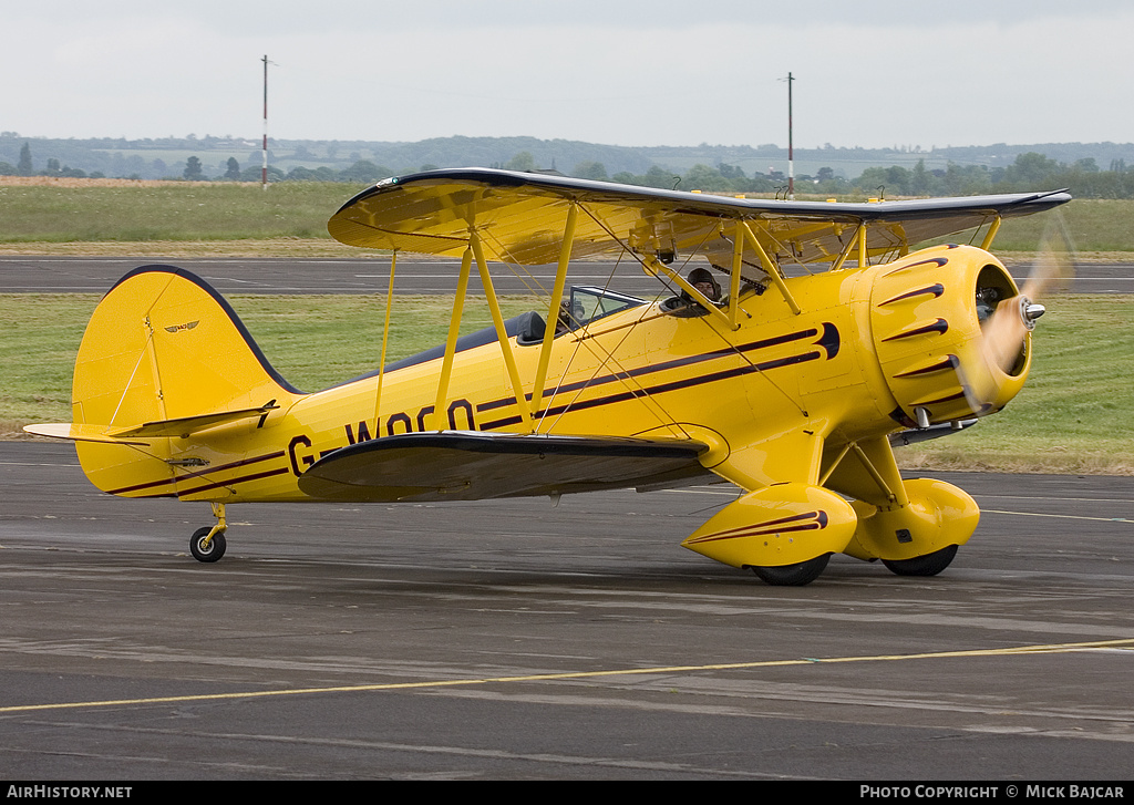 Aircraft Photo of G-WOCO | Waco YMF-5C | AirHistory.net #267537