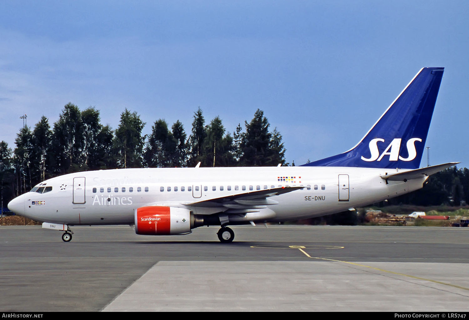 Aircraft Photo of SE-DNU | Boeing 737-683 | Scandinavian Airlines - SAS | AirHistory.net #267557