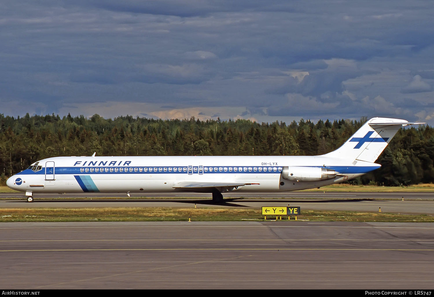 Aircraft Photo of OH-LYX | McDonnell Douglas DC-9-51 | Finnair | AirHistory.net #267593