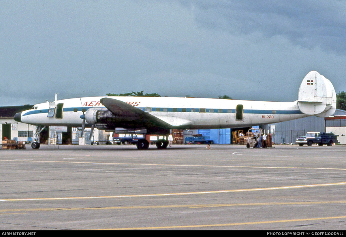 Aircraft Photo of HI-228 | Lockheed L-1049/02 Super Constellation | Aerotours | AirHistory.net #267624