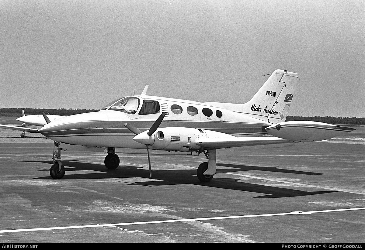 Aircraft Photo of VH-CKU | Cessna 402 | Hicks Aviation | AirHistory.net #267626