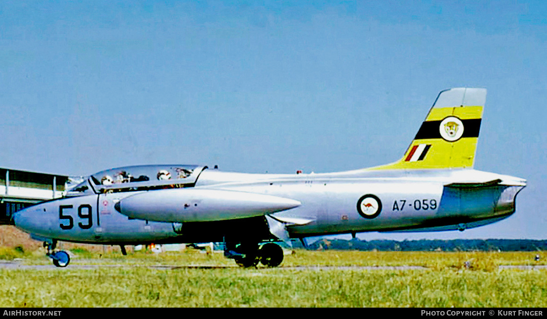 Aircraft Photo of A7-059 | Commonwealth CA-30 (MB-326H) | Australia - Air Force | AirHistory.net #267651