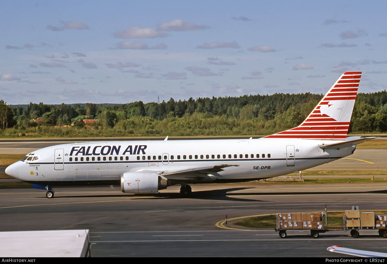 Aircraft Photo of SE-DPB | Boeing 737-33A(QC) | Falcon Air | AirHistory.net #267659