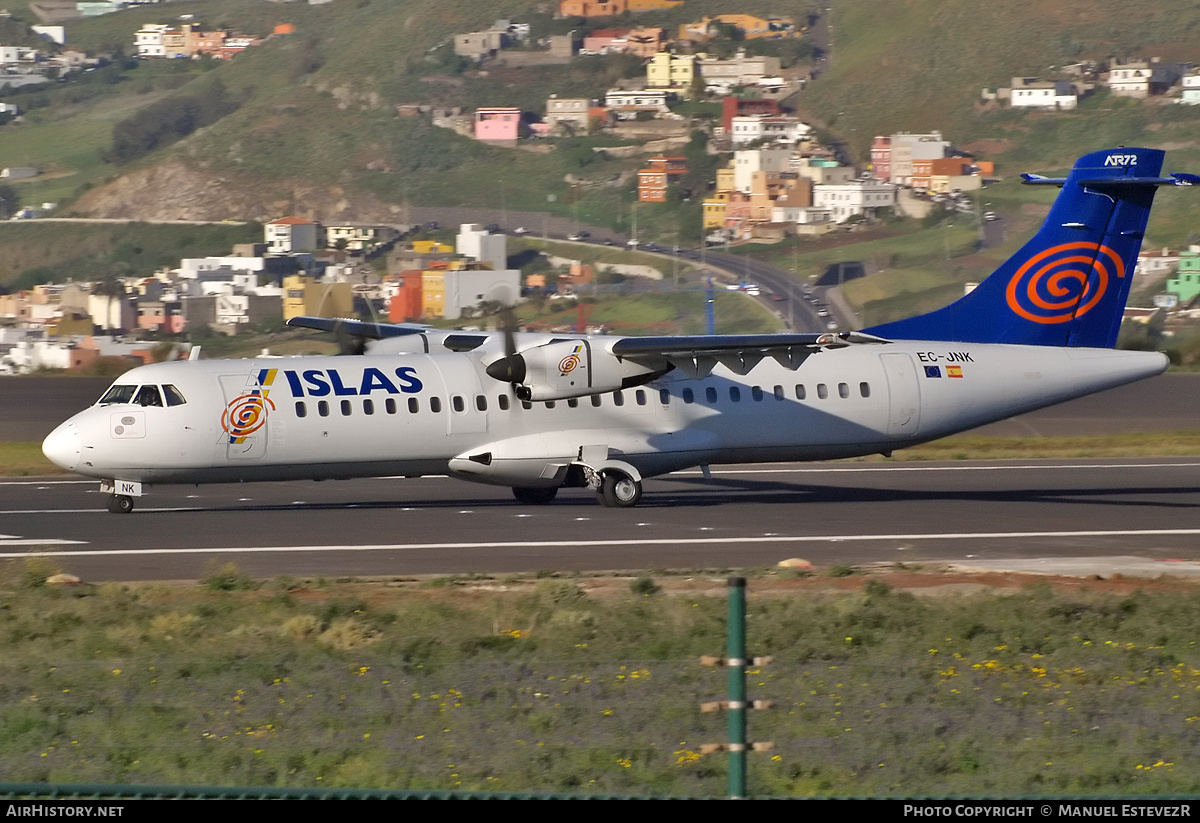 Aircraft Photo of EC-JNK | ATR ATR-72-201 | Islas Airways | AirHistory.net #267679