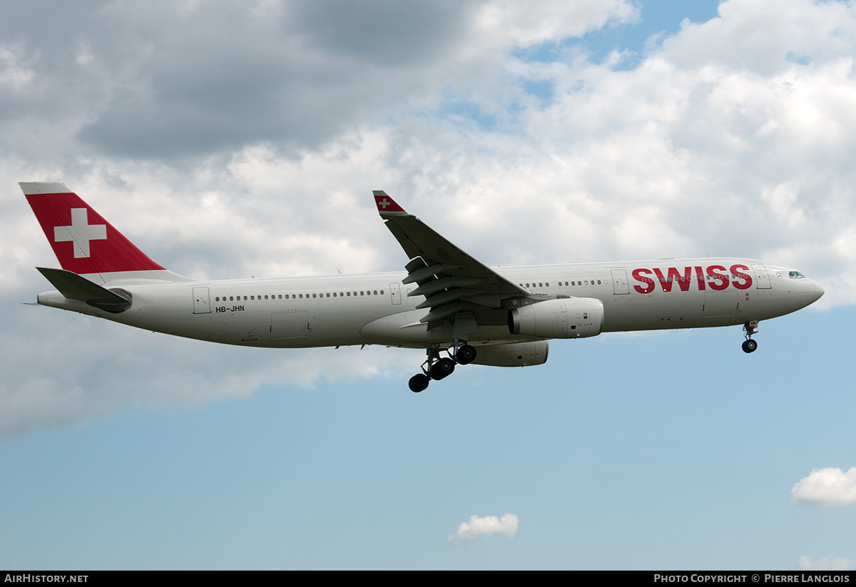 Aircraft Photo of HB-JHN | Airbus A330-343 | Swiss International Air Lines | AirHistory.net #267682