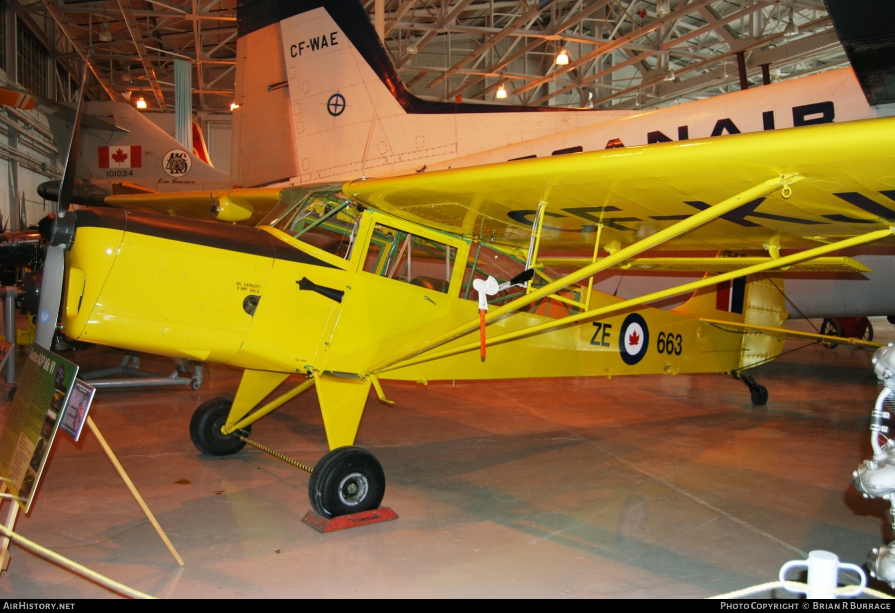 Aircraft Photo of CF-KJP | Auster K Auster AOP6 | Canada - Air Force | AirHistory.net #267683