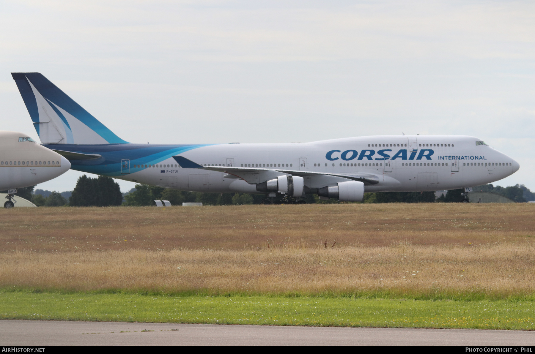 Aircraft Photo of F-GTUI | Boeing 747-422 | Corsair International | AirHistory.net #267692