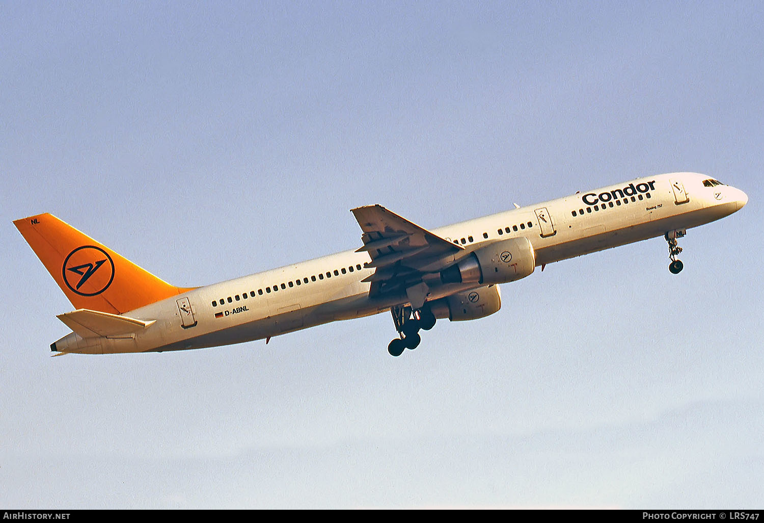 Aircraft Photo of D-ABNL | Boeing 757-230 | Condor Flugdienst | AirHistory.net #267693