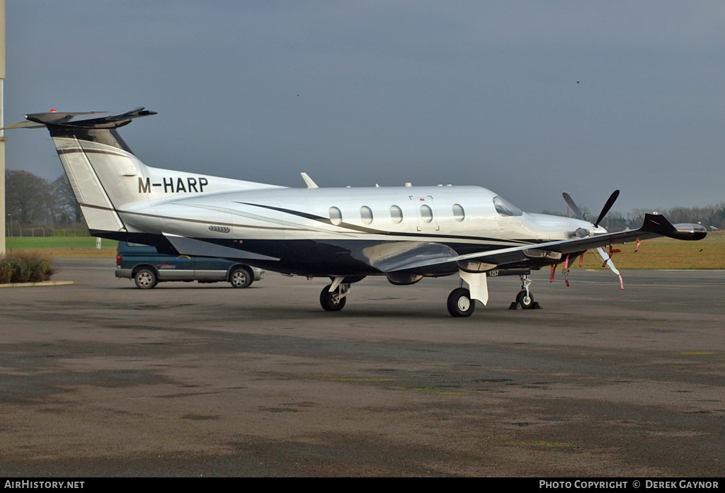 Aircraft Photo of M-HARP | Pilatus PC-12NG (PC-12/47E) | AirHistory.net #267698