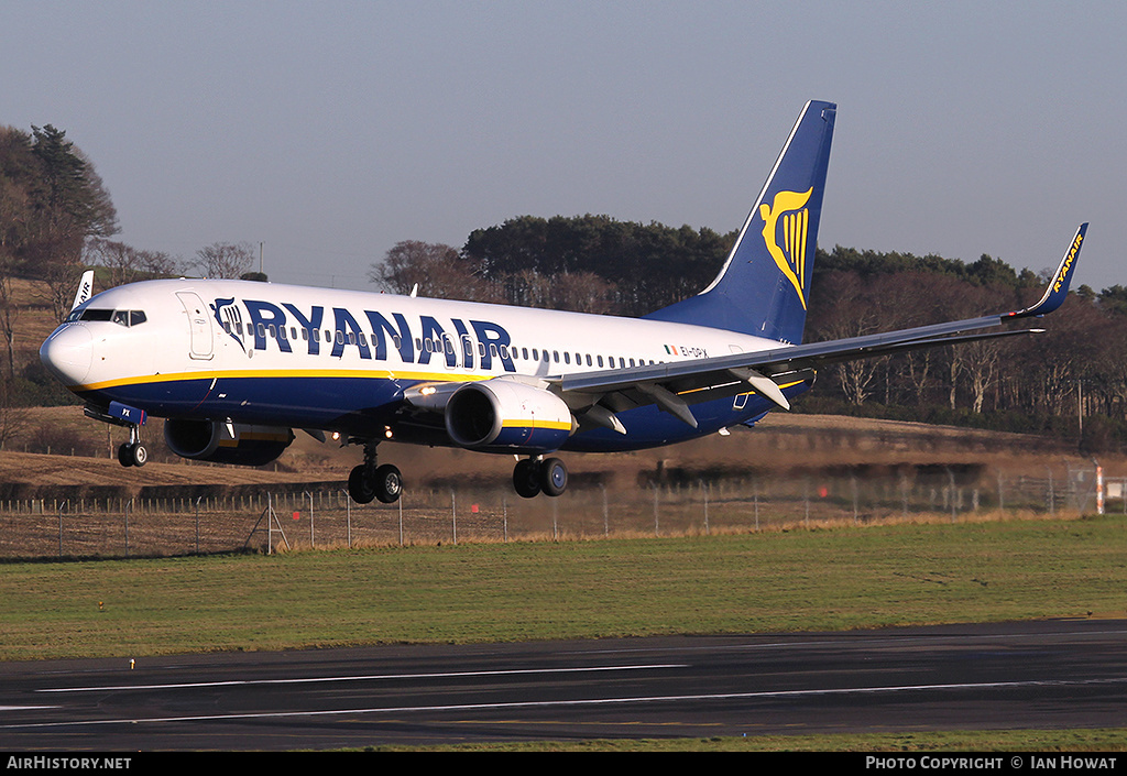 Aircraft Photo of EI-DPX | Boeing 737-8AS | Ryanair | AirHistory.net #267699