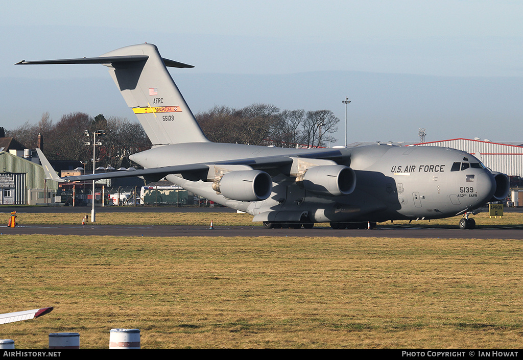 Aircraft Photo of 05-5139 / 55139 | Boeing C-17A Globemaster III | USA - Air Force | AirHistory.net #267700