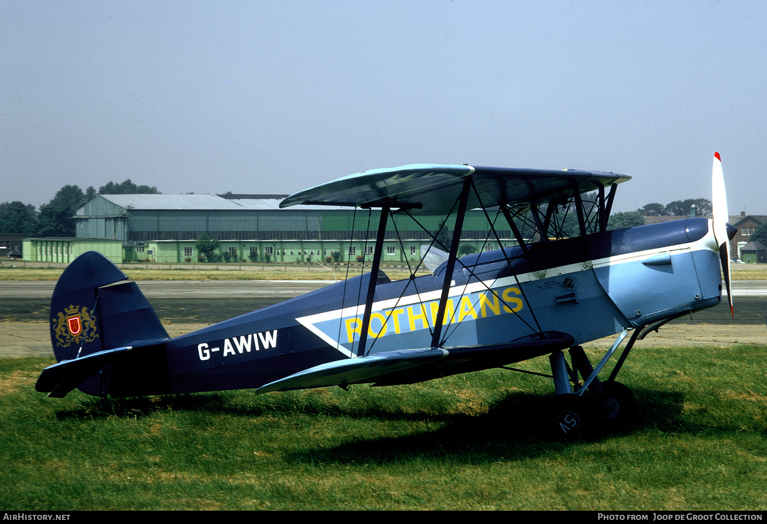 Aircraft Photo of G-AWIW | Stampe-Vertongen SV-4B | Rothmans International | AirHistory.net #267720