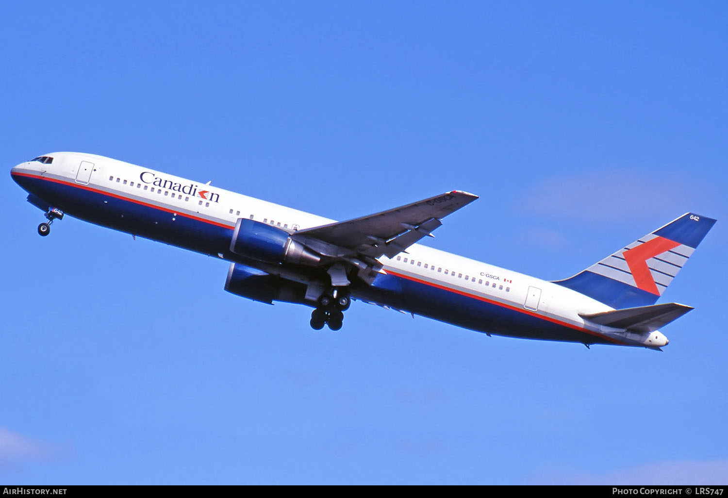 Aircraft Photo of C-GSCA | Boeing 767-375/ER | Canadian Airlines | AirHistory.net #267723