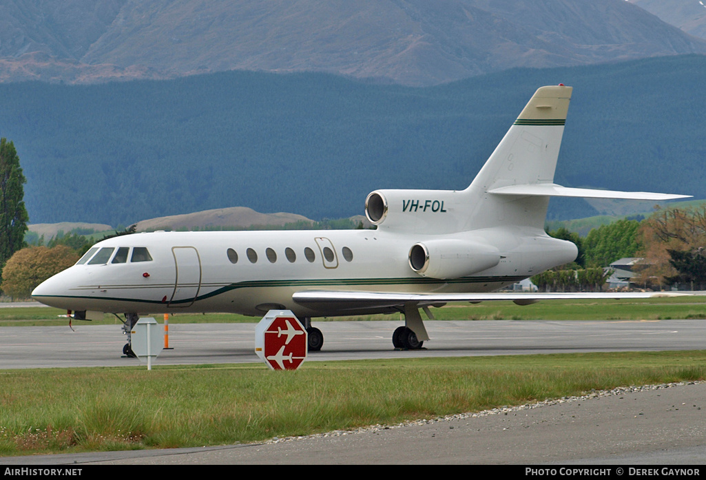 Aircraft Photo of VH-FOL | Dassault Falcon 50 | AirHistory.net #267728