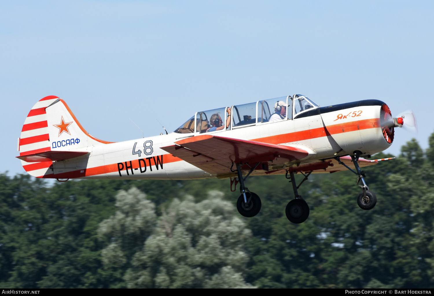 Aircraft Photo of PH-DTW | Yakovlev Yak-52 | Soviet Union - DOSAAF | AirHistory.net #267736