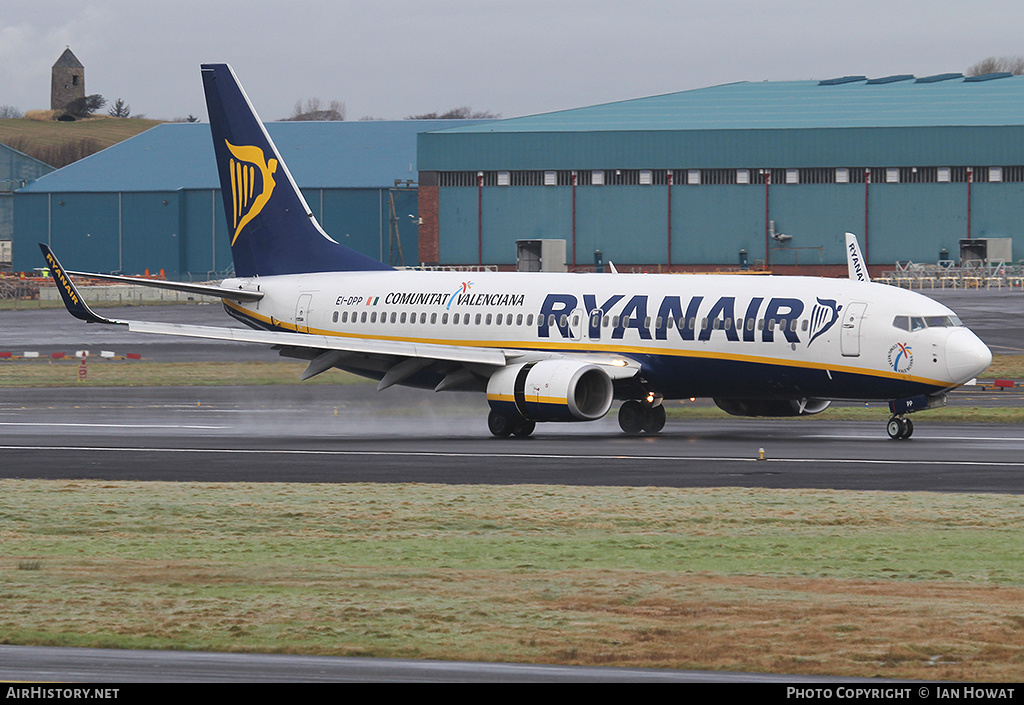 Aircraft Photo of EI-DPP | Boeing 737-8AS | Ryanair | AirHistory.net #267739