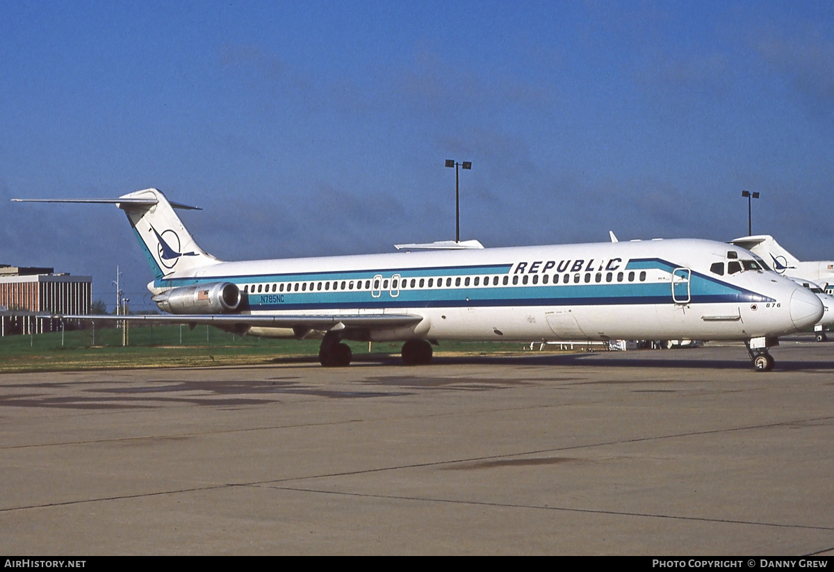 Aircraft Photo of N785NC | McDonnell Douglas DC-9-51 | Republic Airlines | AirHistory.net #267752