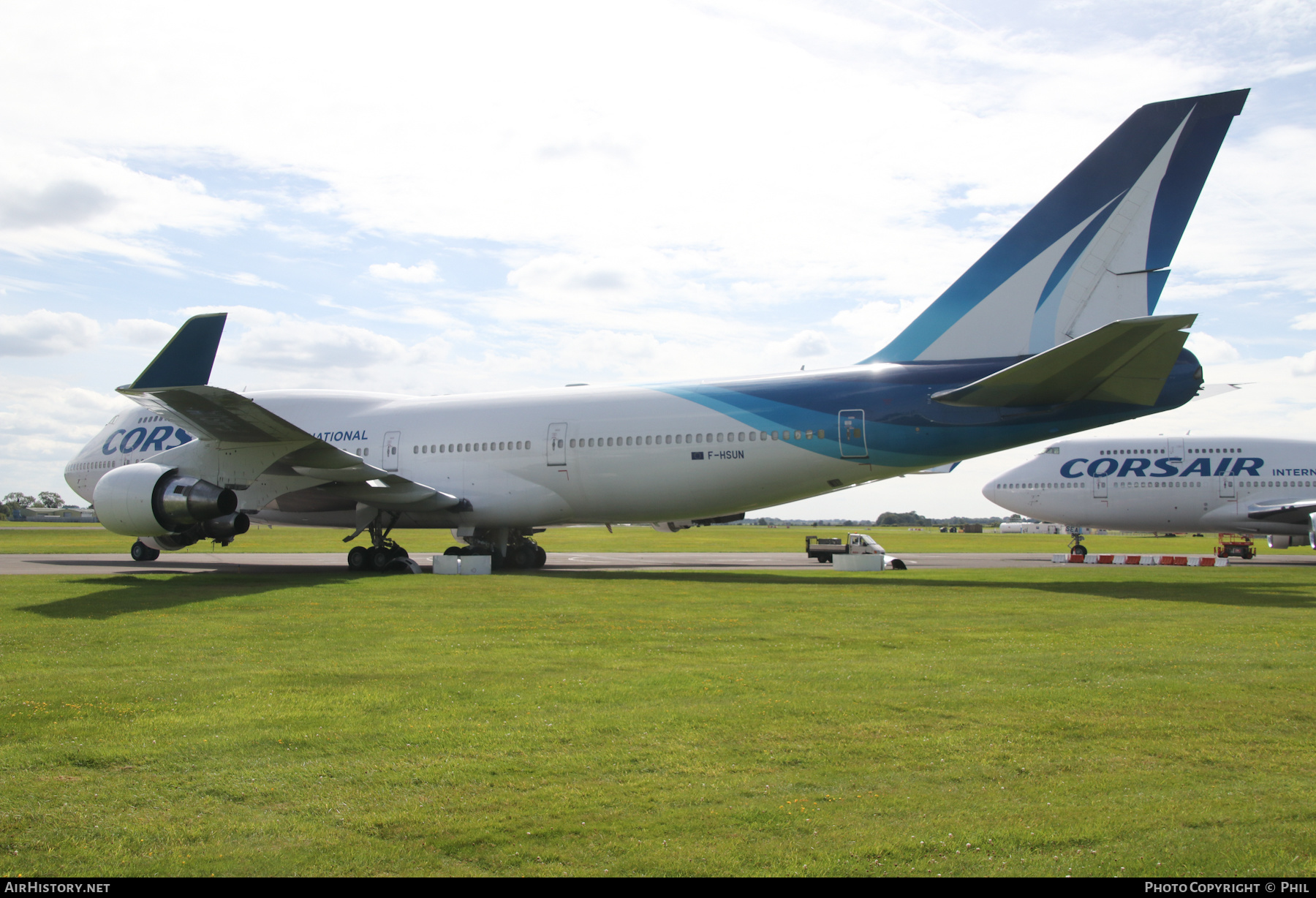 Aircraft Photo of F-HSUN | Boeing 747-422 | Corsair International | AirHistory.net #267753