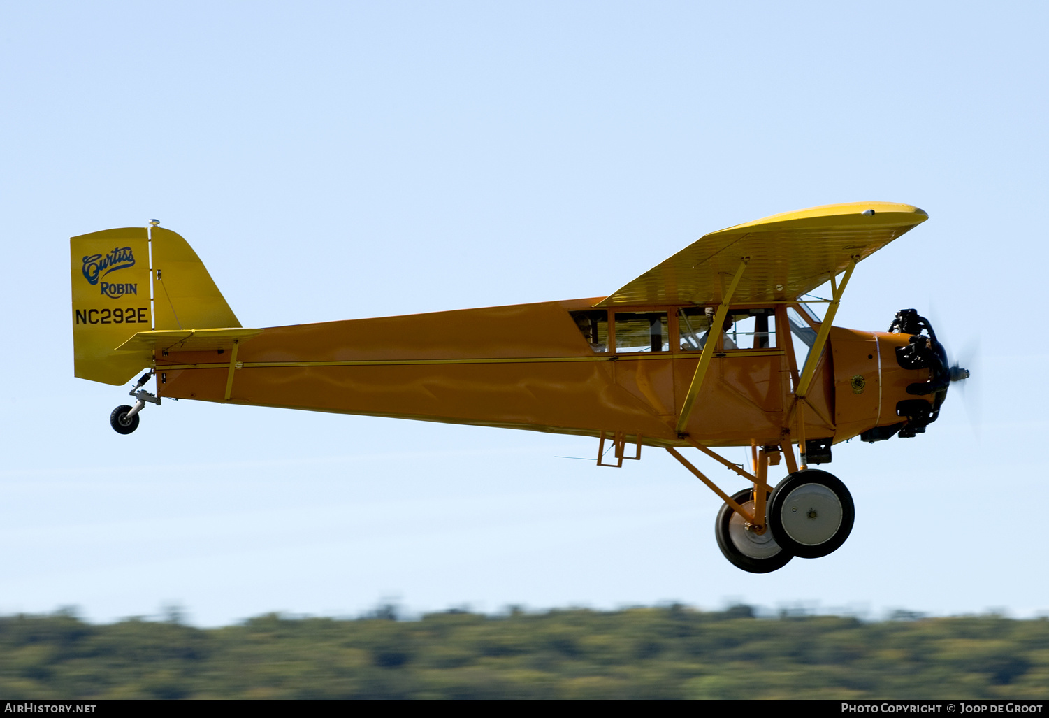 Aircraft Photo of N292E / NC292E | Curtiss Robin J-1 | AirHistory.net #267762