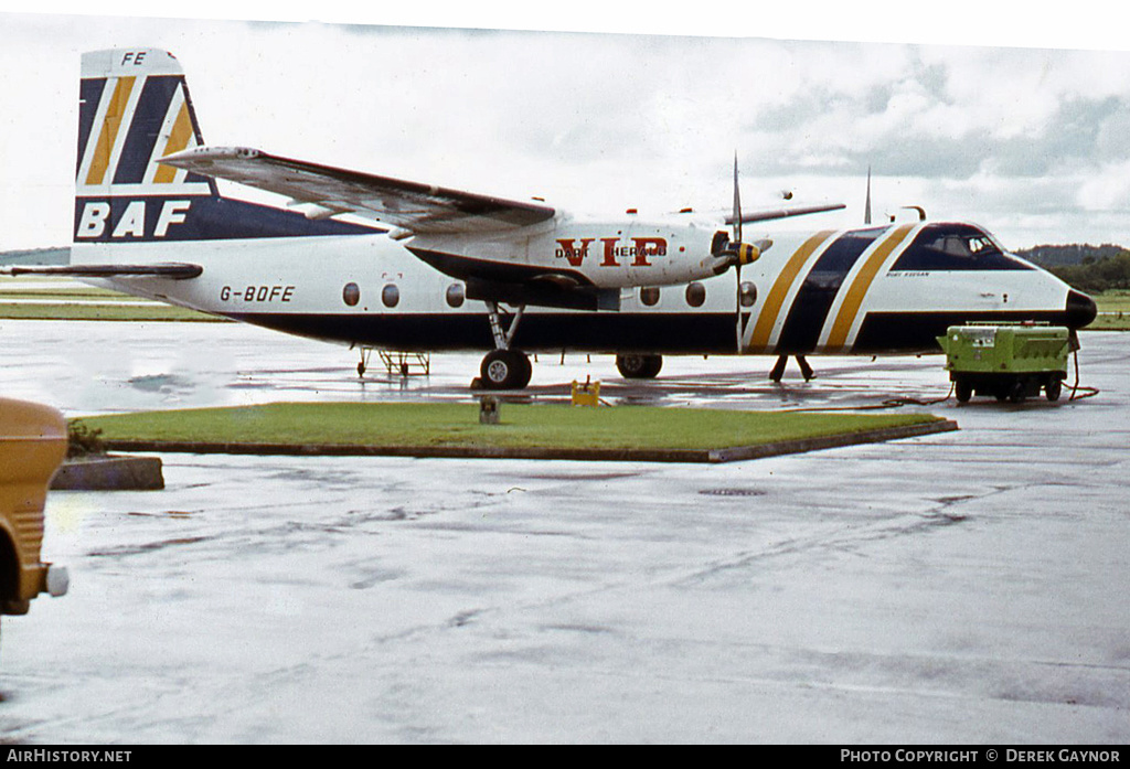 Aircraft Photo of G-BDFE | Handley Page HPR-7 Herald 206 | British Air Ferries - BAF | AirHistory.net #267791