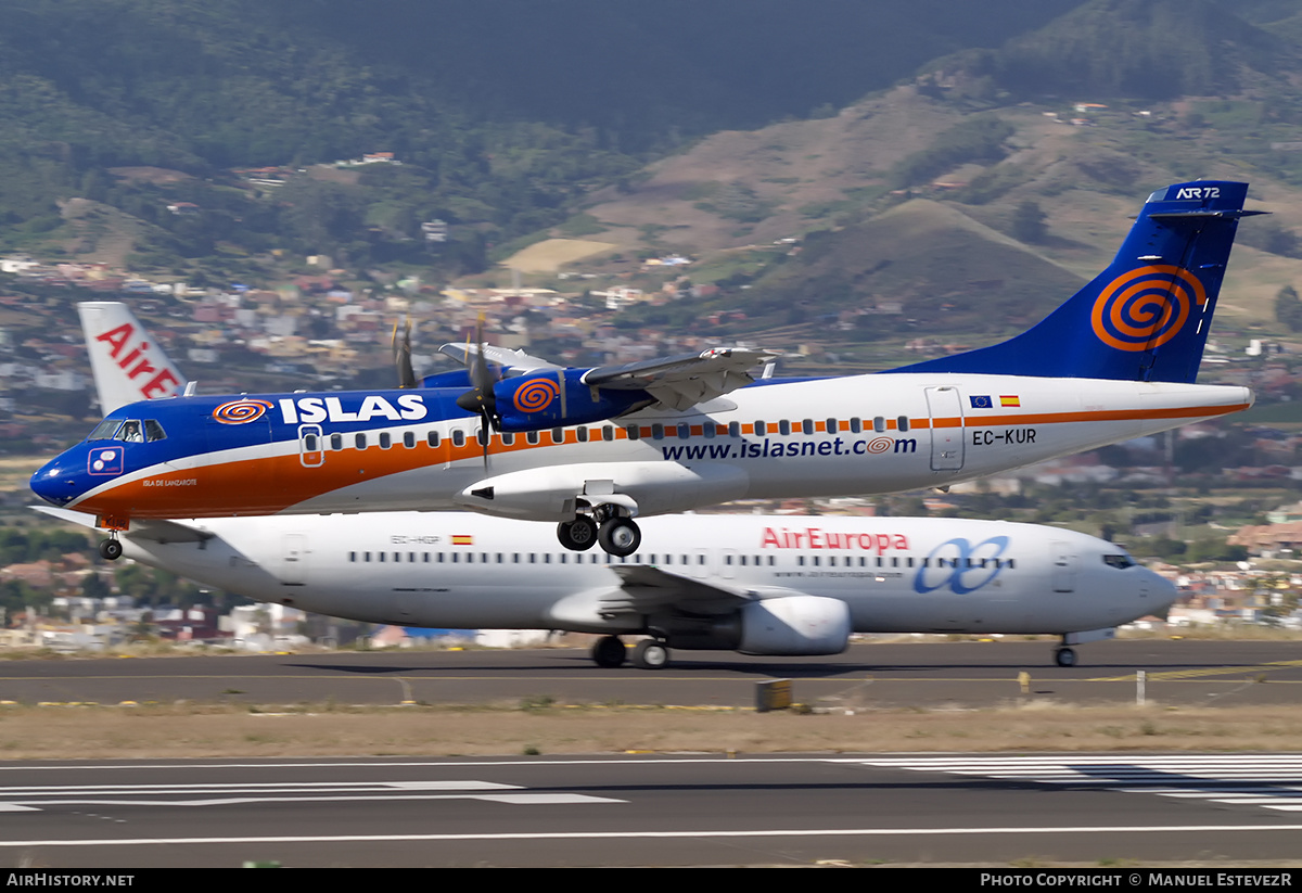 Aircraft Photo of EC-KUR | ATR ATR-72-500 (ATR-72-212A) | Islas Airways | AirHistory.net #267795
