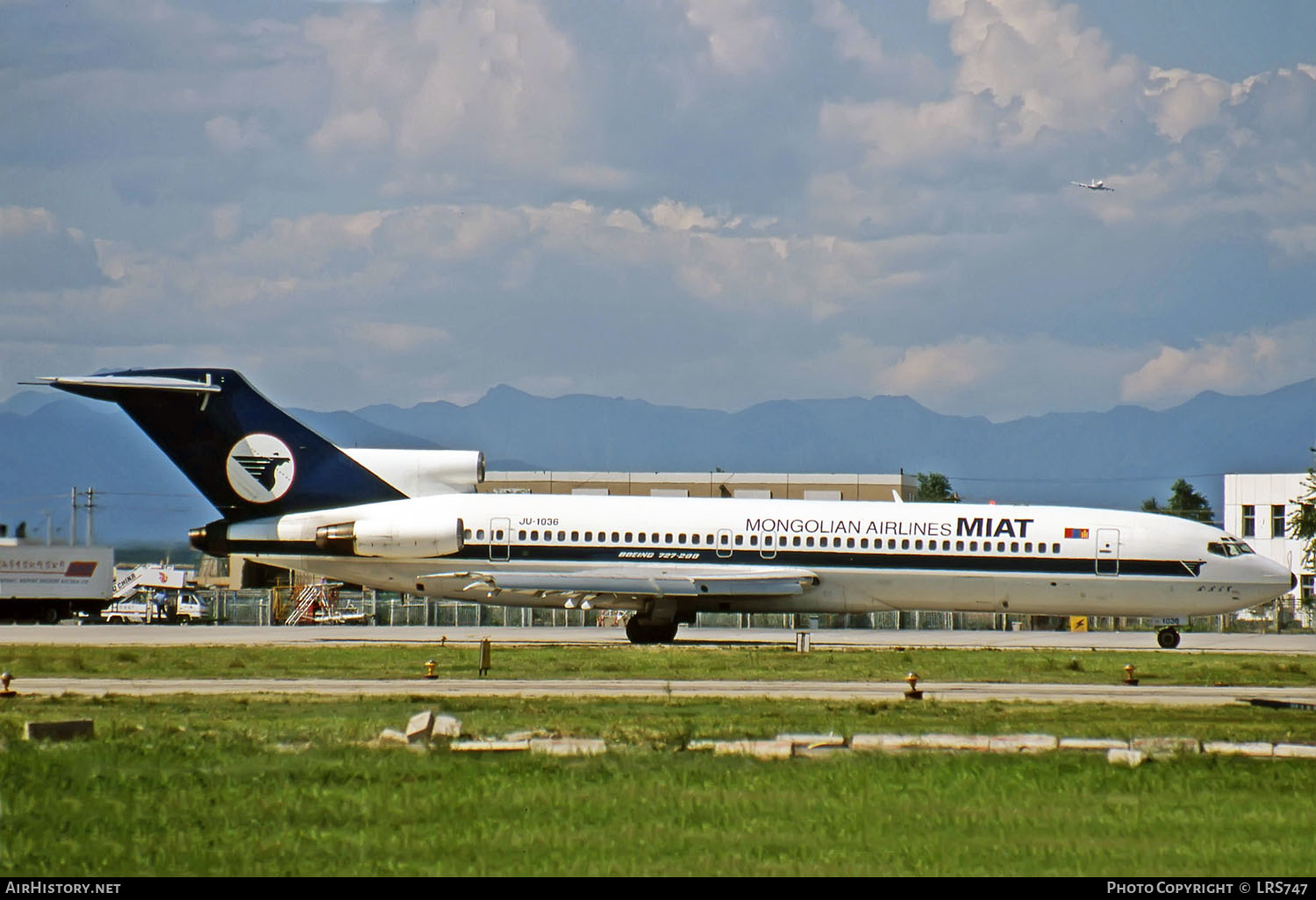 Aircraft Photo of JU-1036 | Boeing 727-281/Adv | MIAT Mongolian Airlines | AirHistory.net #267803