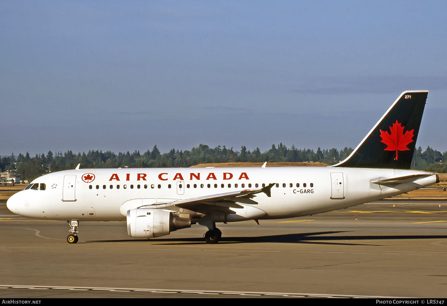 Aircraft Photo of C-GARG | Airbus A319-114 | Air Canada | AirHistory.net #267809