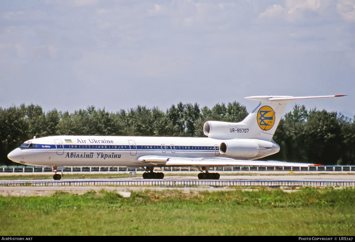 Aircraft Photo of UR-85707 | Tupolev Tu-154M | Air Ukraine | AirHistory.net #267810