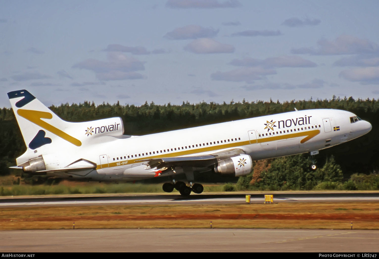 Aircraft Photo of SE-DVF | Lockheed L-1011-385-3 TriStar 500 | Novair | AirHistory.net #267811