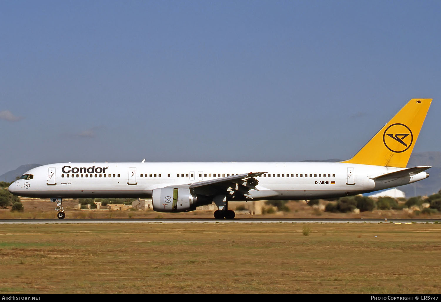 Aircraft Photo of D-ABNK | Boeing 757-230 | Condor Flugdienst | AirHistory.net #267812