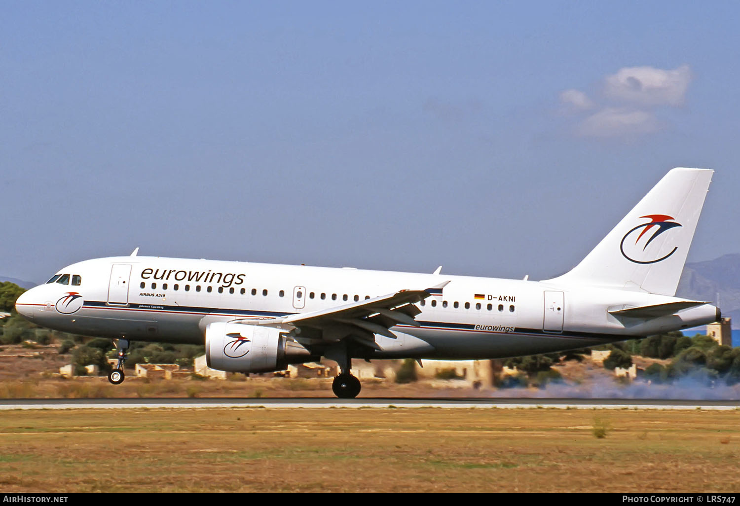 Aircraft Photo of D-AKNI | Airbus A319-112 | Eurowings | AirHistory.net #267813