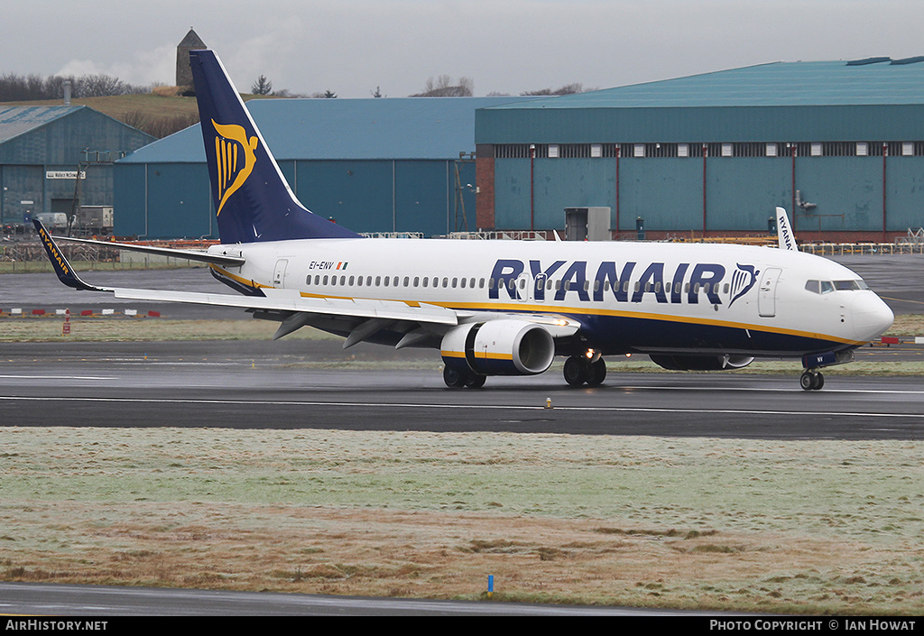 Aircraft Photo of EI-ENV | Boeing 737-8AS | Ryanair | AirHistory.net #267823