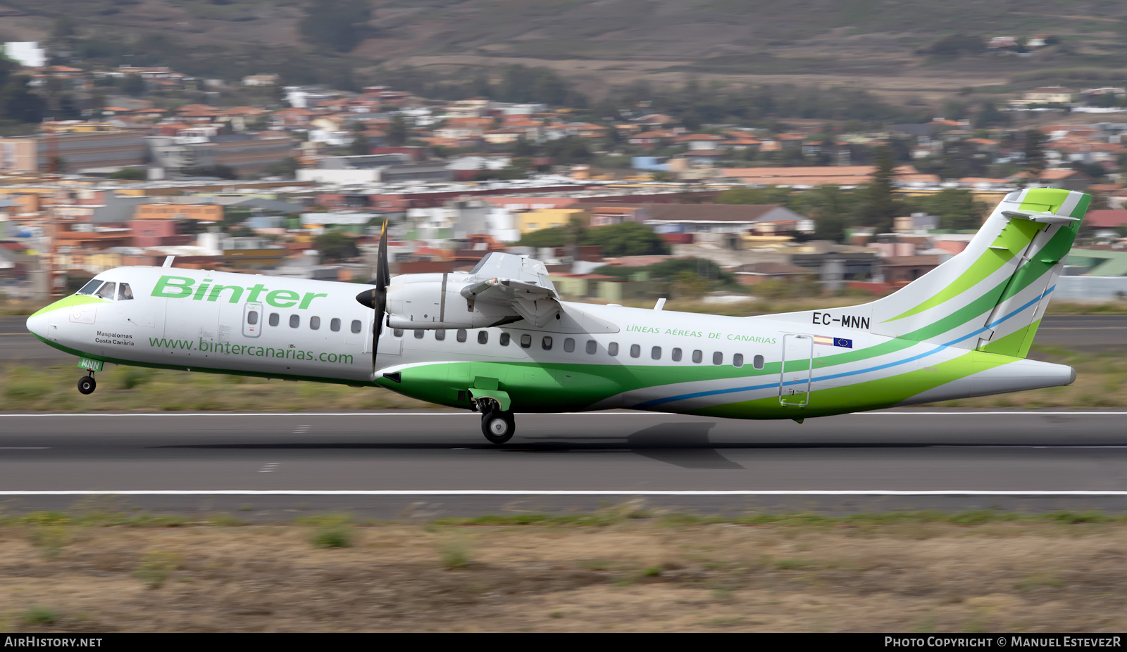 Aircraft Photo of EC-MNN | ATR ATR-72-600 (ATR-72-212A) | Binter Canarias | AirHistory.net #267830