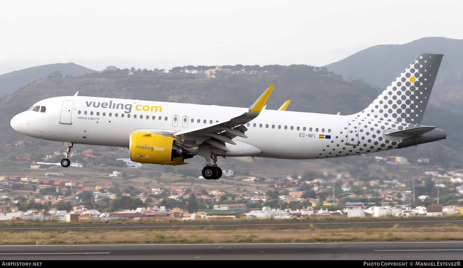 Aircraft Photo of EC-NFI | Airbus A320-271N | Vueling Airlines | AirHistory.net #267856