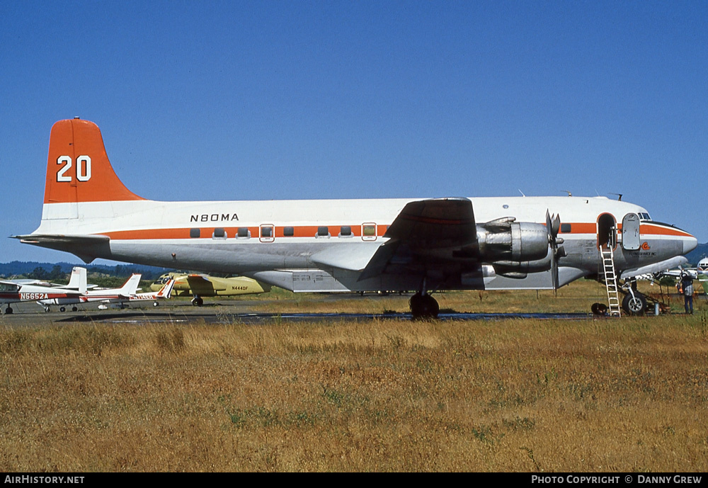 Aircraft Photo of N80MA | Douglas DC-6(AT) | Sis-Q Flying Service | AirHistory.net #267857