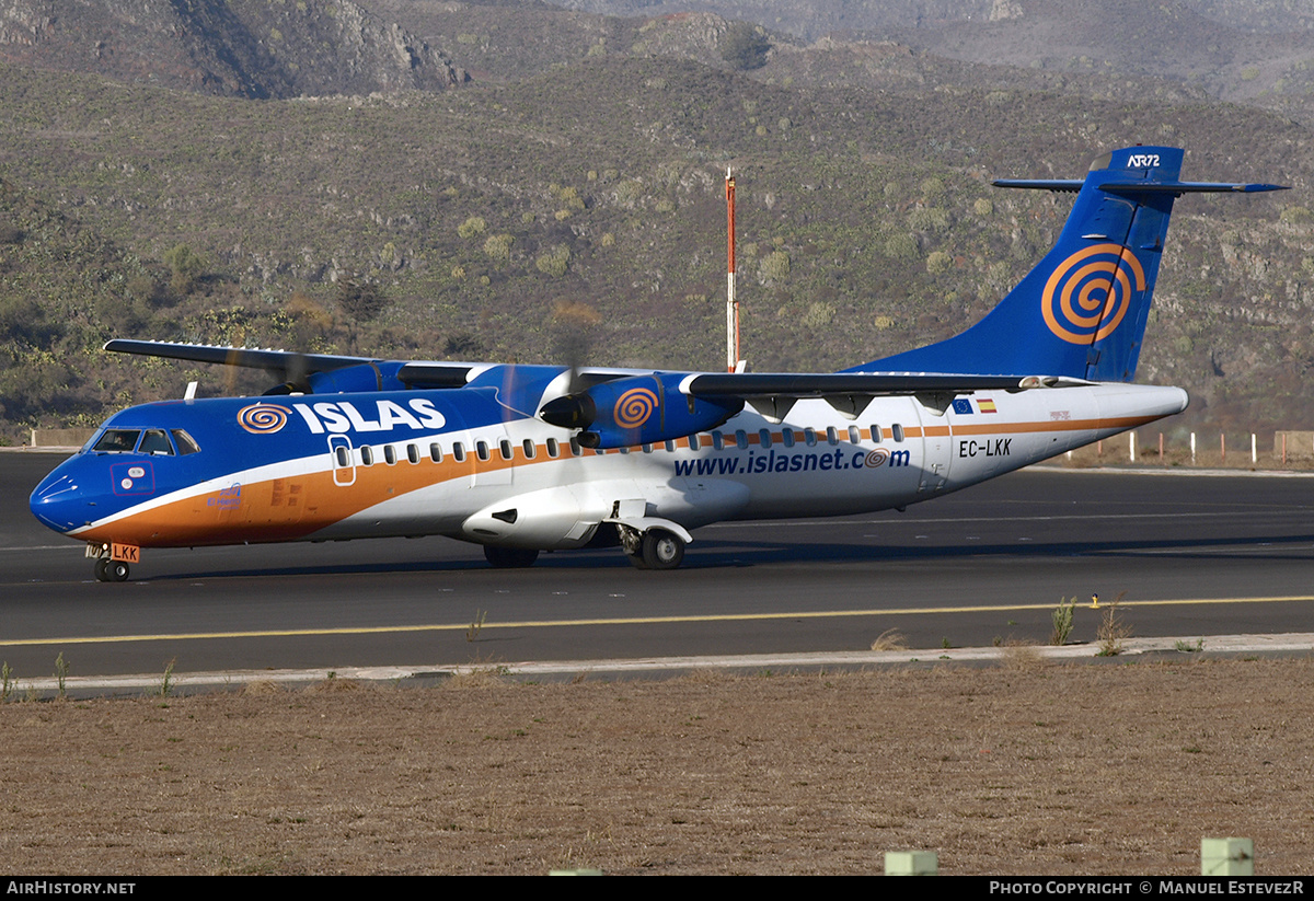 Aircraft Photo of EC-LKK | ATR ATR-72-212 | Islas Airways | AirHistory.net #267878