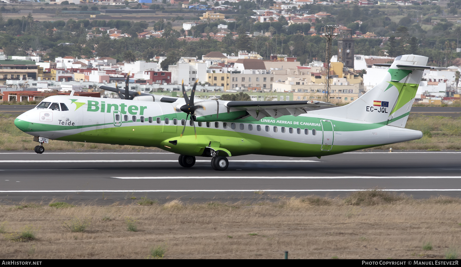 Aircraft Photo of EC-JQL | ATR ATR-72-500 (ATR-72-212A) | Binter Canarias | AirHistory.net #267885