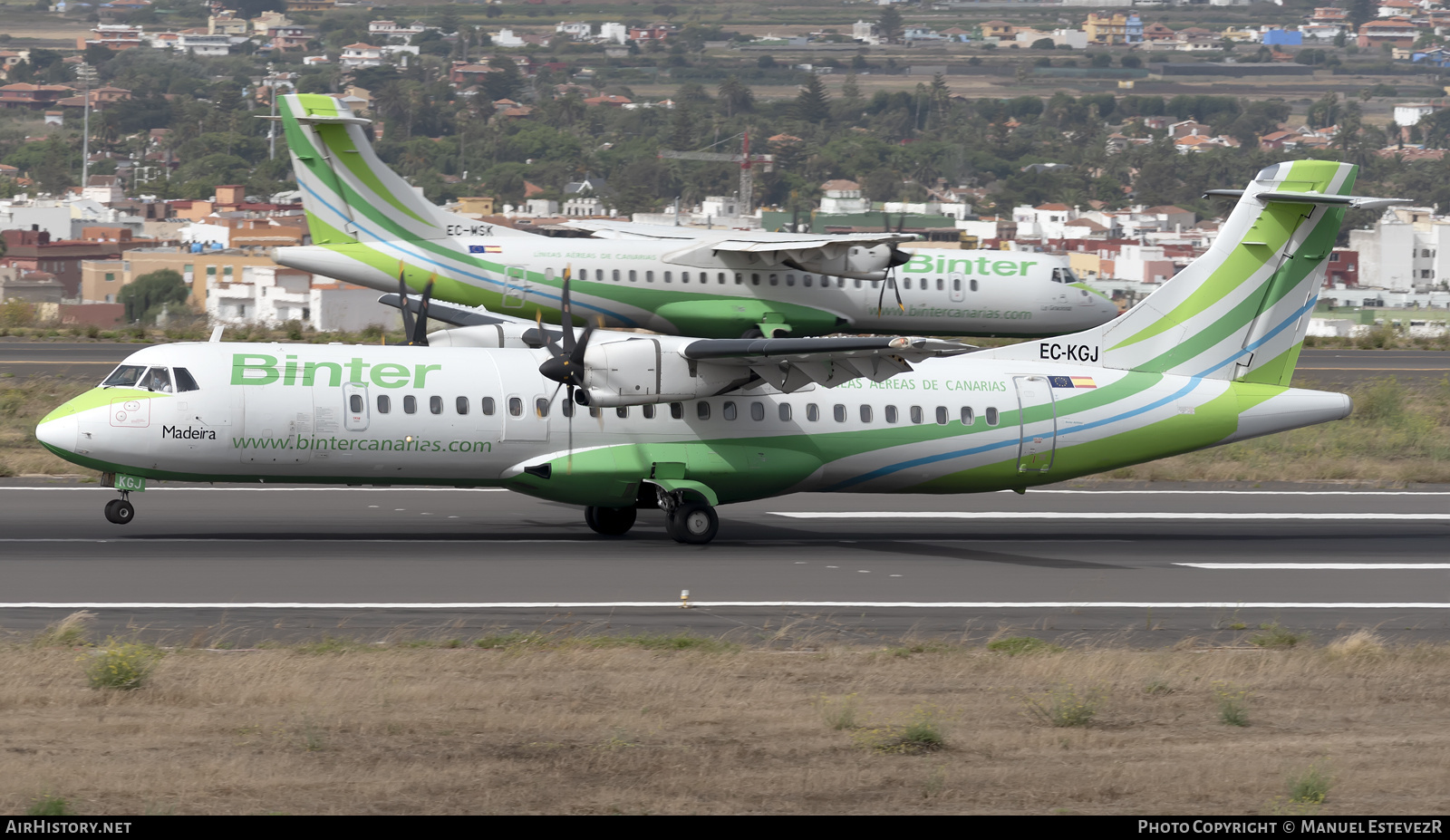 Aircraft Photo of EC-KGJ | ATR ATR-72-500 (ATR-72-212A) | Binter Canarias | AirHistory.net #267897