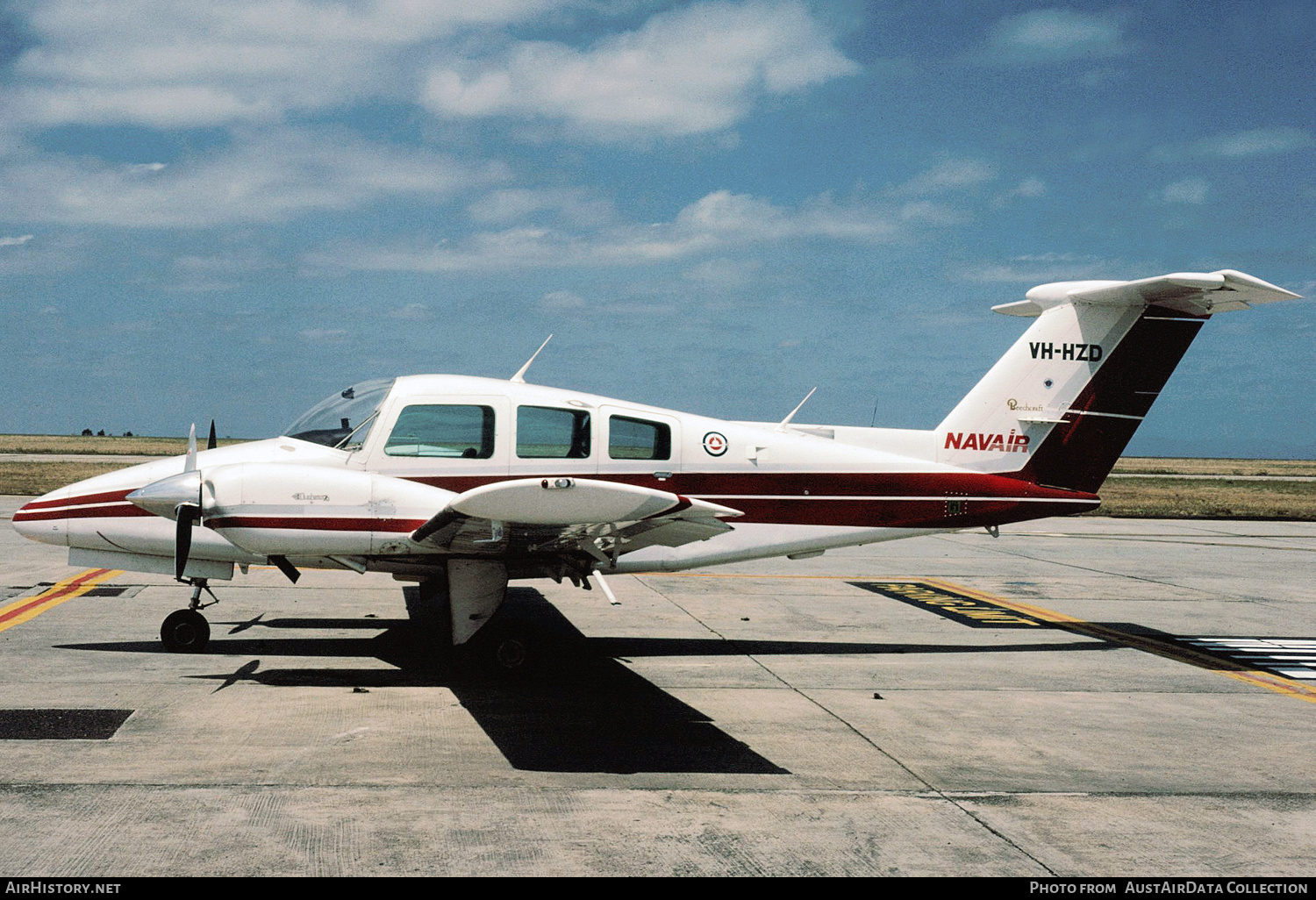 Aircraft Photo of VH-HZD | Beech 76 Duchess | Navair | AirHistory.net #267910