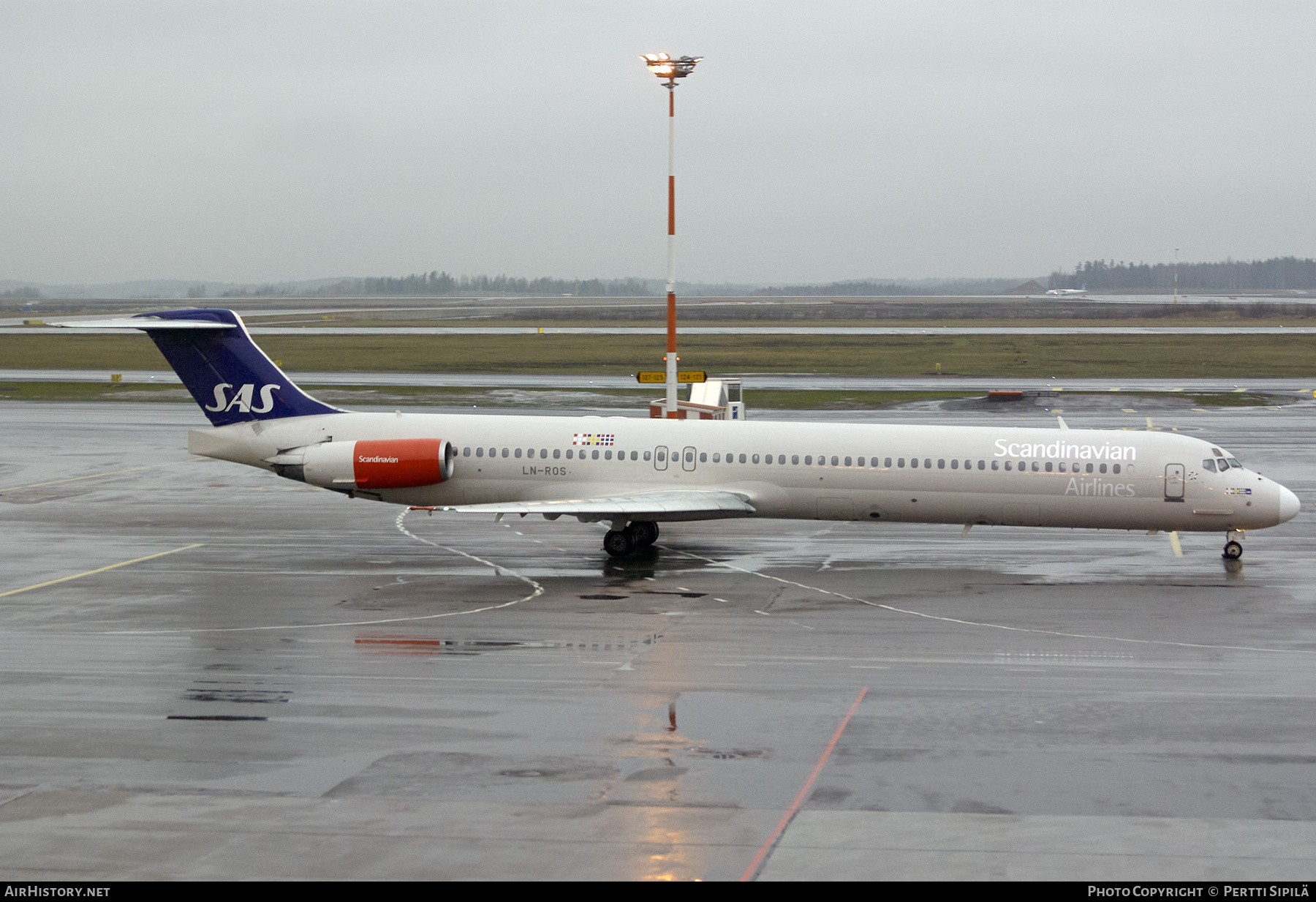 Aircraft Photo of LN-ROS | McDonnell Douglas MD-82 (DC-9-82) | Scandinavian Airlines - SAS | AirHistory.net #267926