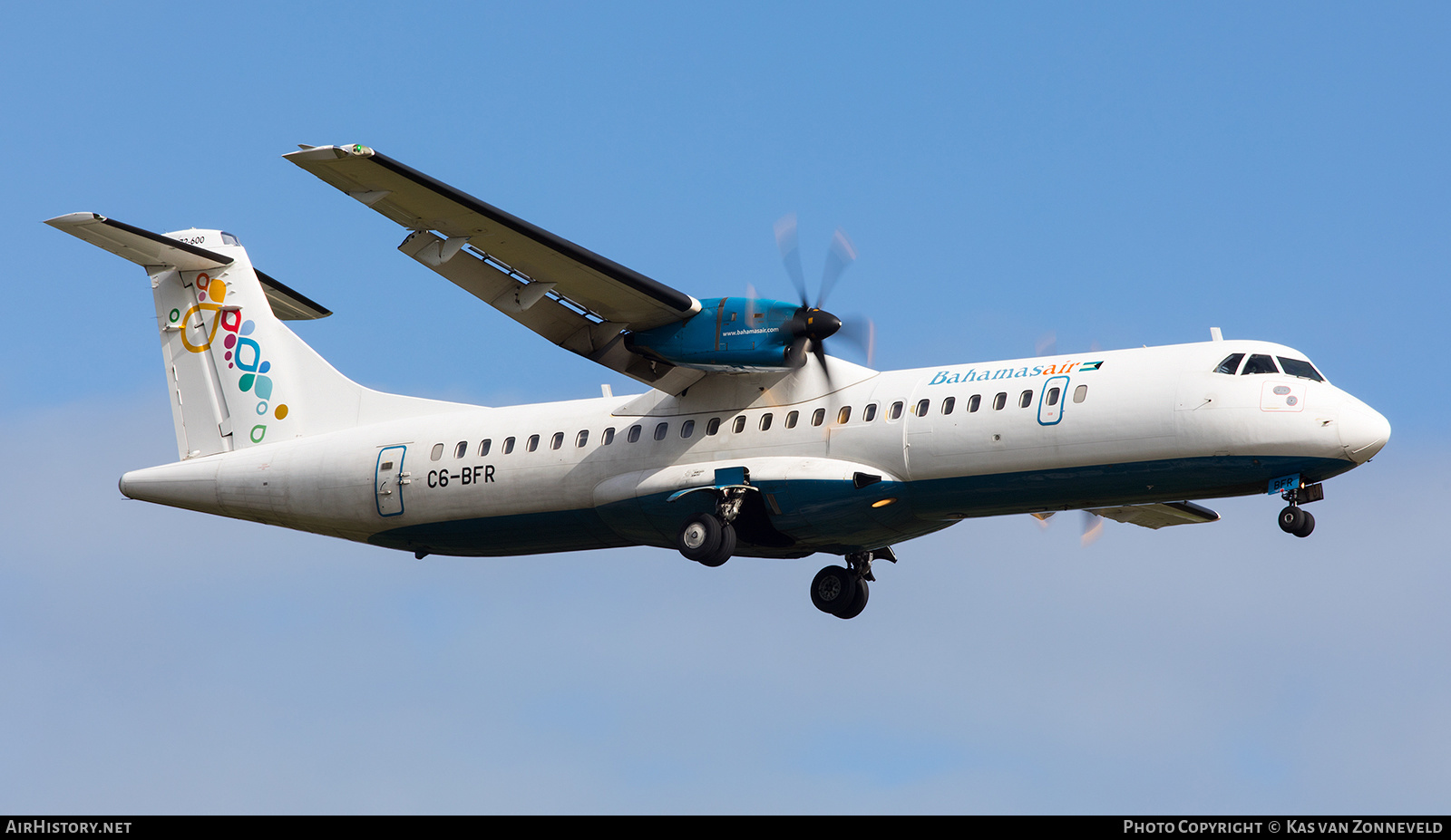 Aircraft Photo of C6-BFR | ATR ATR-72-600 (ATR-72-212A) | Bahamasair | AirHistory.net #267935