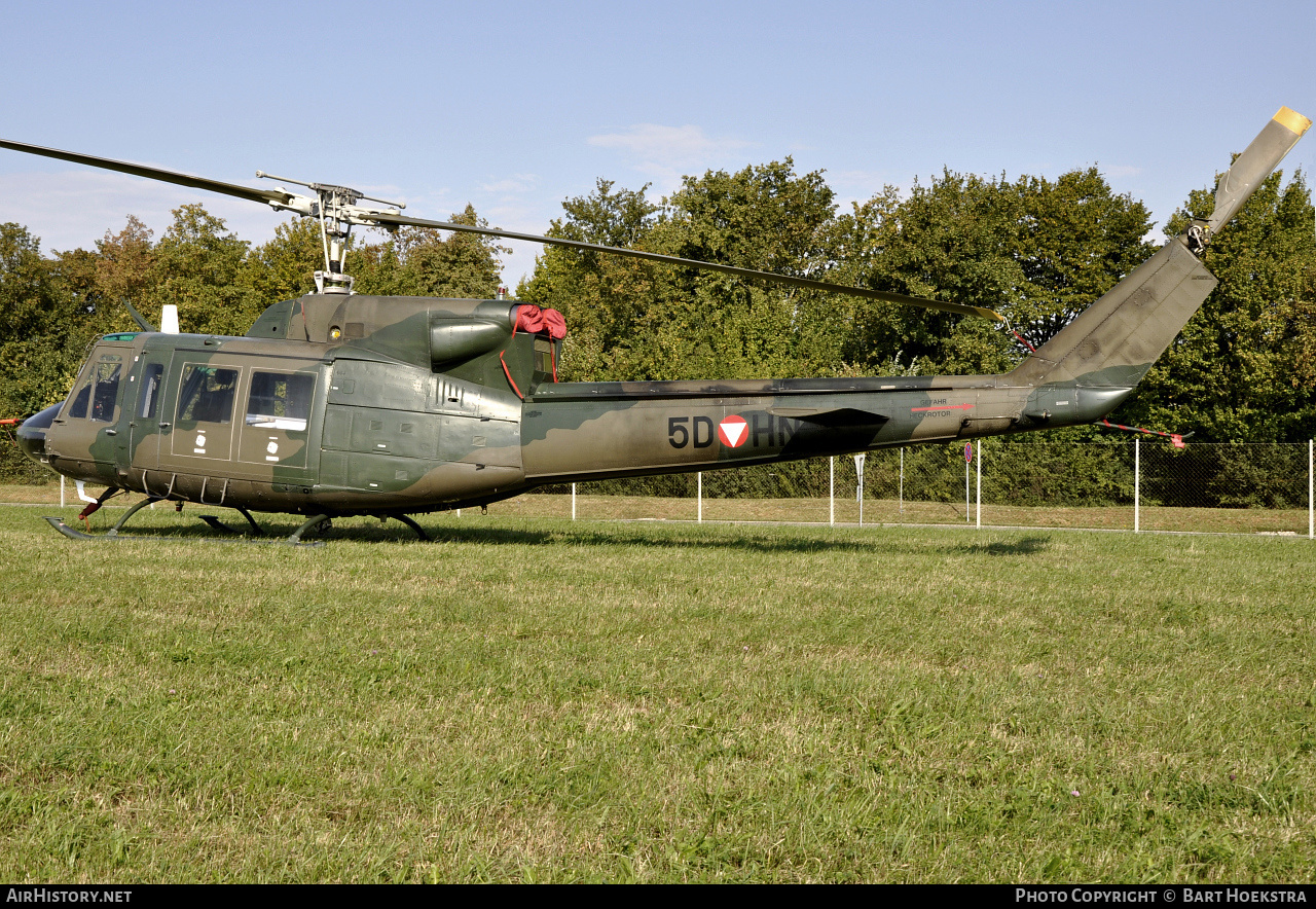 Aircraft Photo of 5D-HN | Agusta AB-212 | Austria - Air Force | AirHistory.net #267943