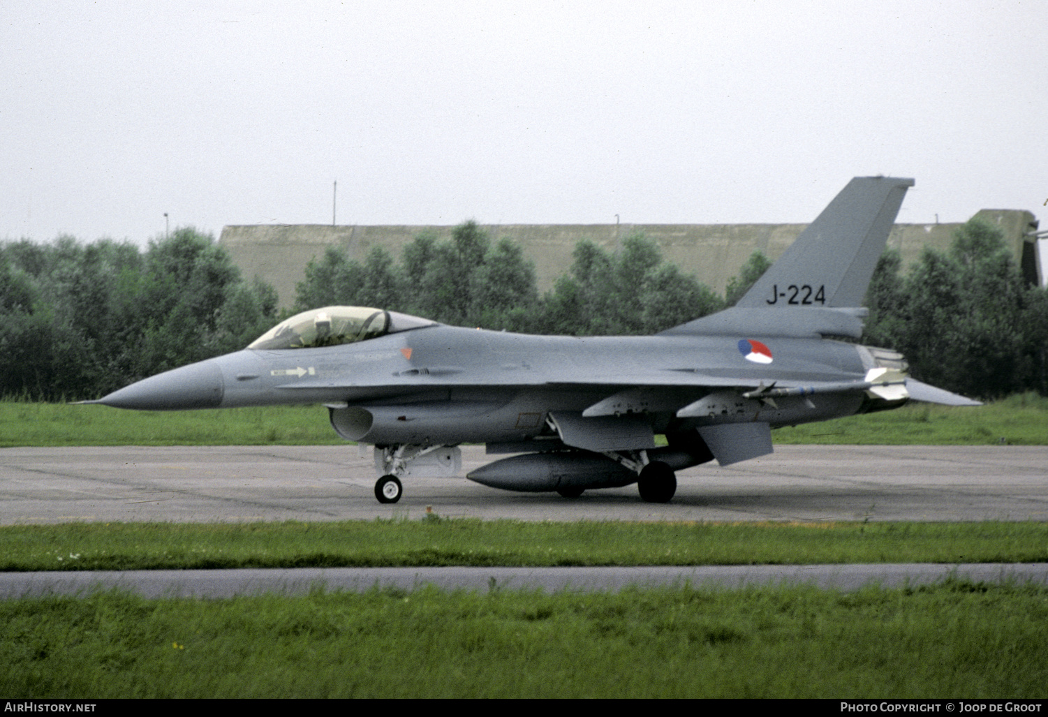 Aircraft Photo of J-224 | General Dynamics F-16A Fighting Falcon | Netherlands - Air Force | AirHistory.net #267960