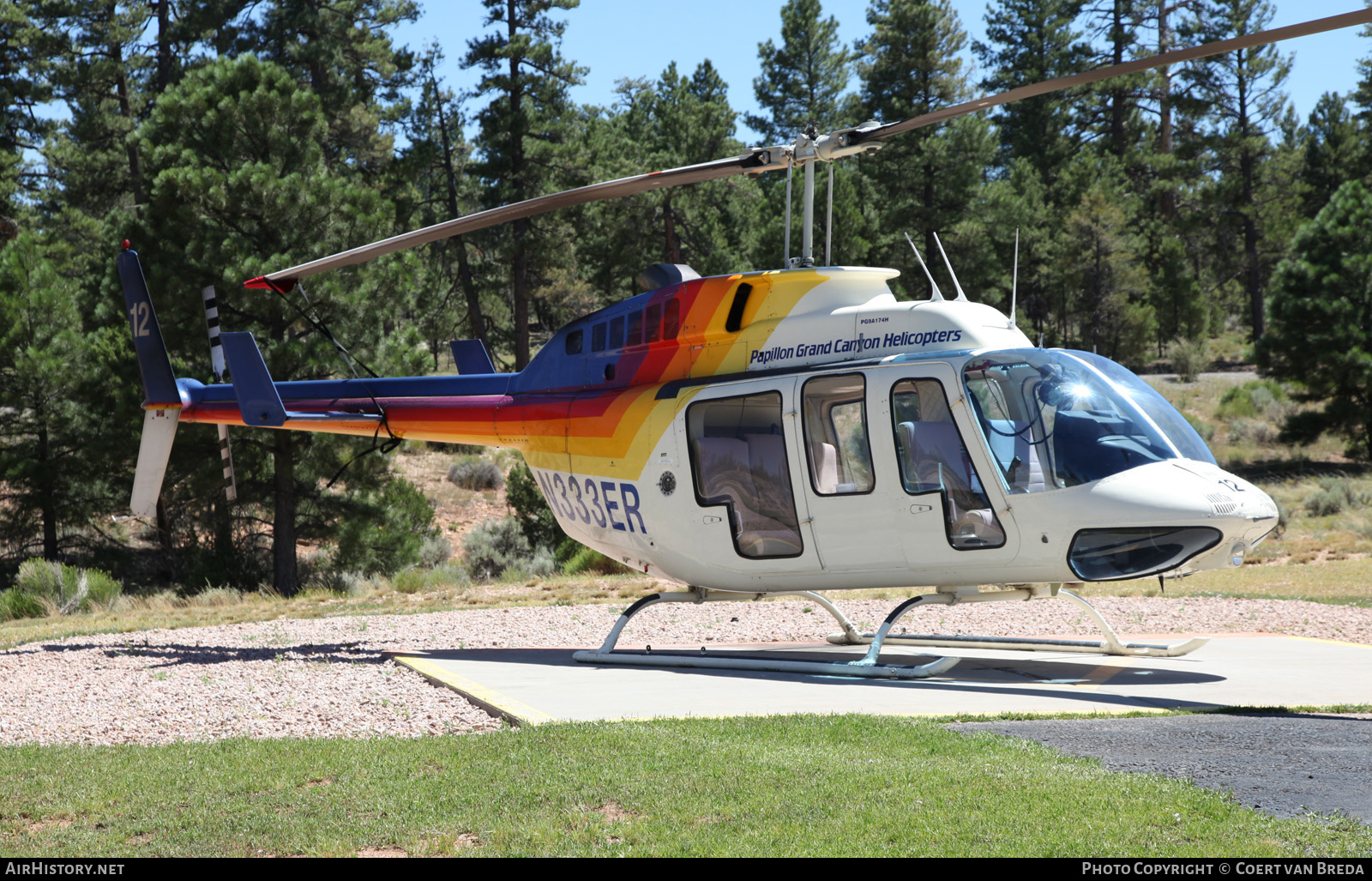 Aircraft Photo of N333ER | Bell 206L-1 LongRanger II | Papillon Grand Canyon Helicopters | AirHistory.net #267966
