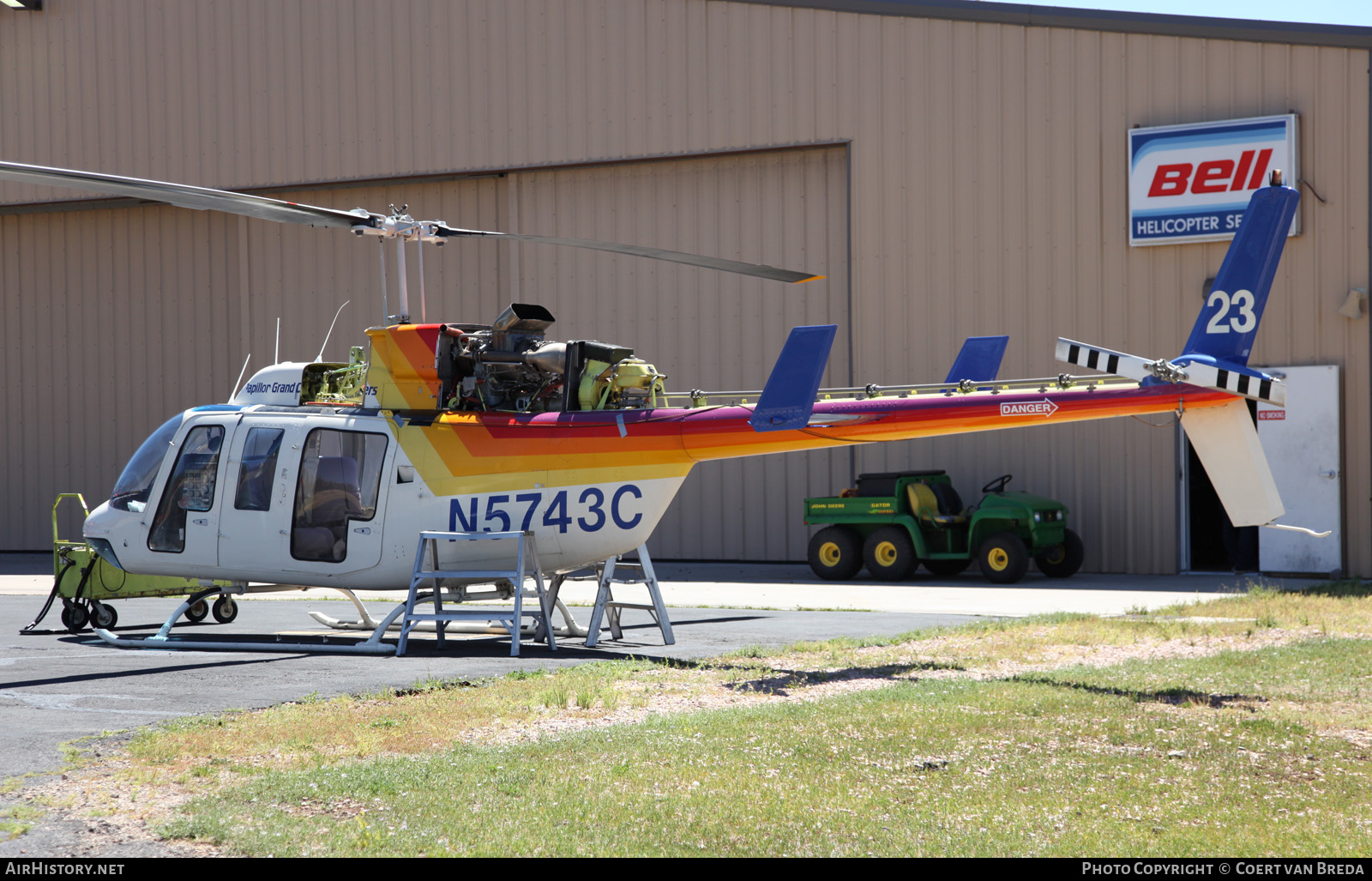 Aircraft Photo of N5743C | Bell 206L-1 LongRanger II | Papillon Grand Canyon Helicopters | AirHistory.net #267976