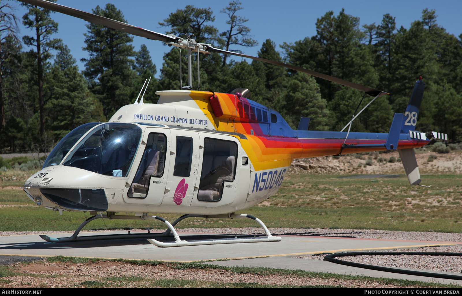 Aircraft Photo of N50046 | Bell 206L-1 LongRanger II | Papillon Grand Canyon Helicopters | AirHistory.net #267978
