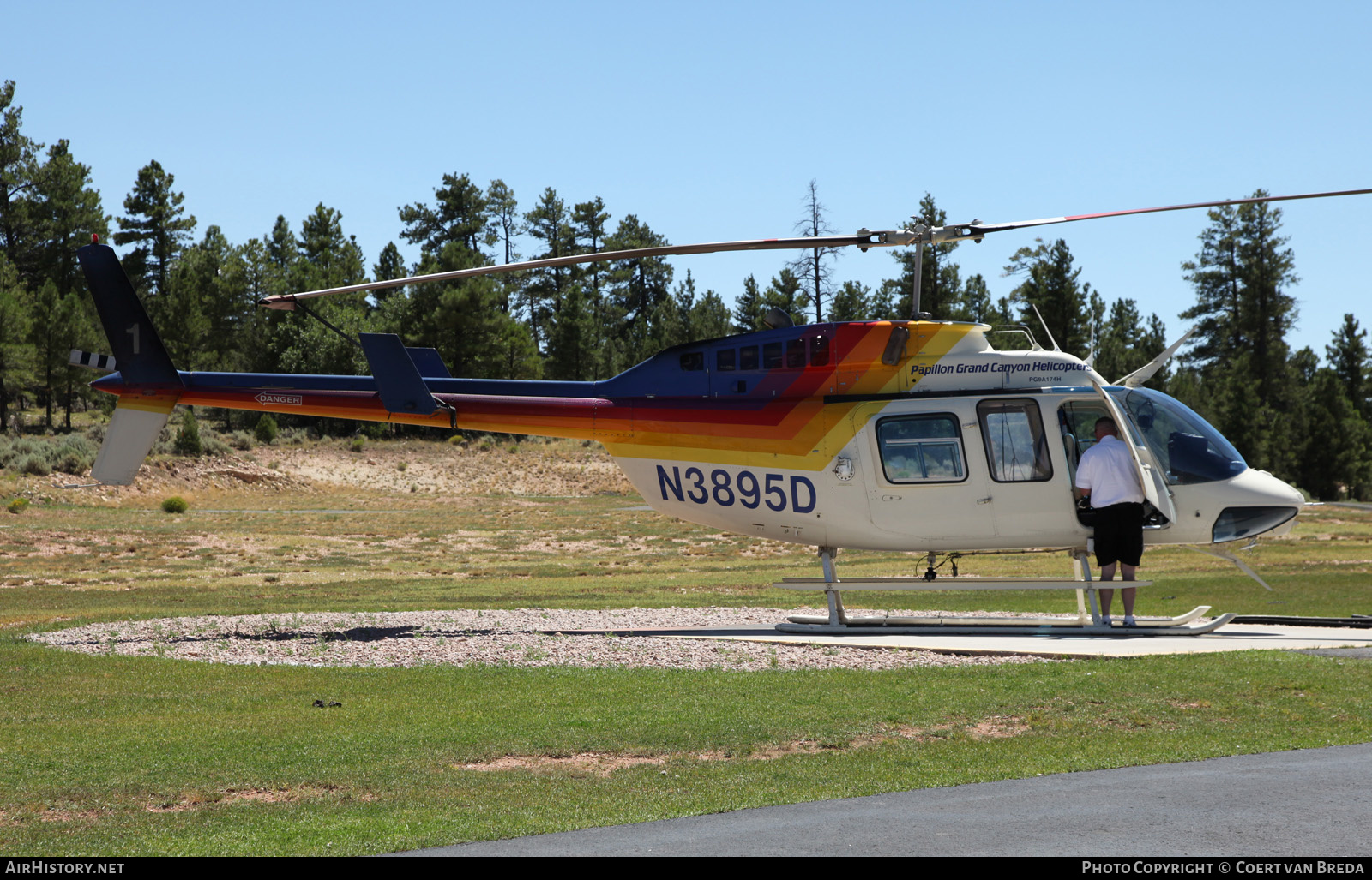 Aircraft Photo of N3895D | Bell 206L-1 LongRanger II | Papillon Grand Canyon Helicopters | AirHistory.net #267980