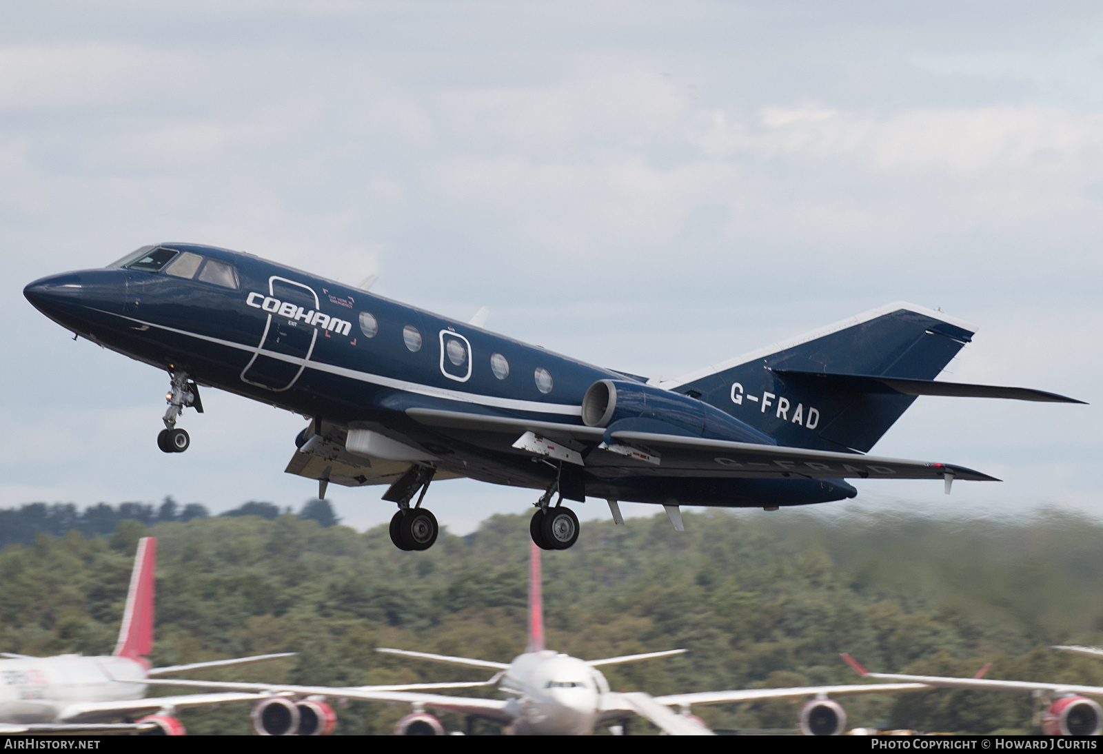 Aircraft Photo of G-FRAD | Dassault Falcon 20E | Cobham Aviation Services | AirHistory.net #267992